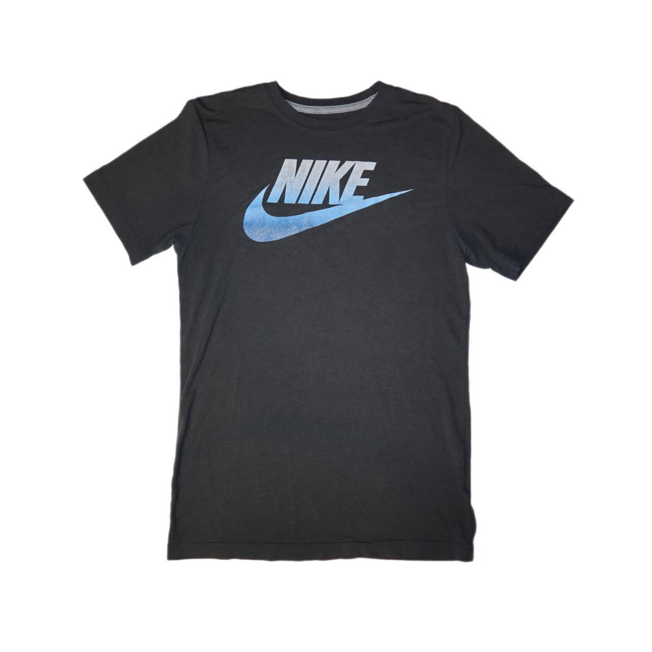Nike Swoosh Logo Dark Grey T-Shirt Men’s -Small