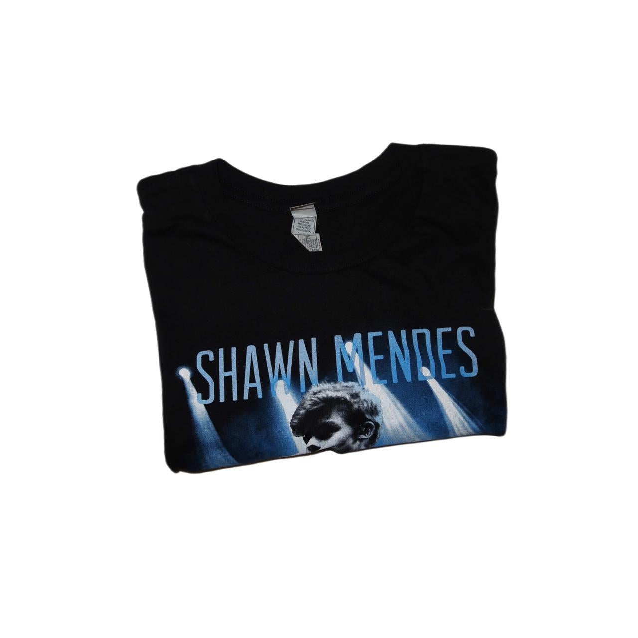 Shawn Mendes 2015 North American Tour Graphic T-Shirt Women’s -Small