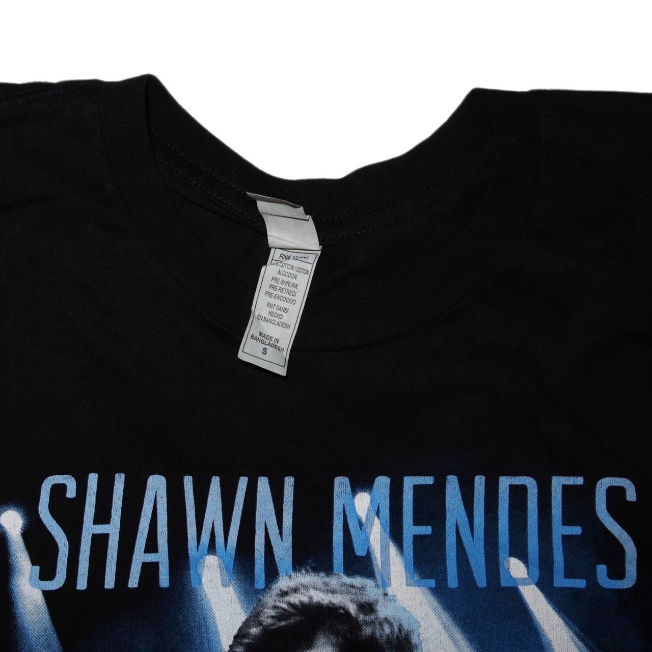 Shawn Mendes 2015 North American Tour Graphic T-Shirt Women’s -Small
