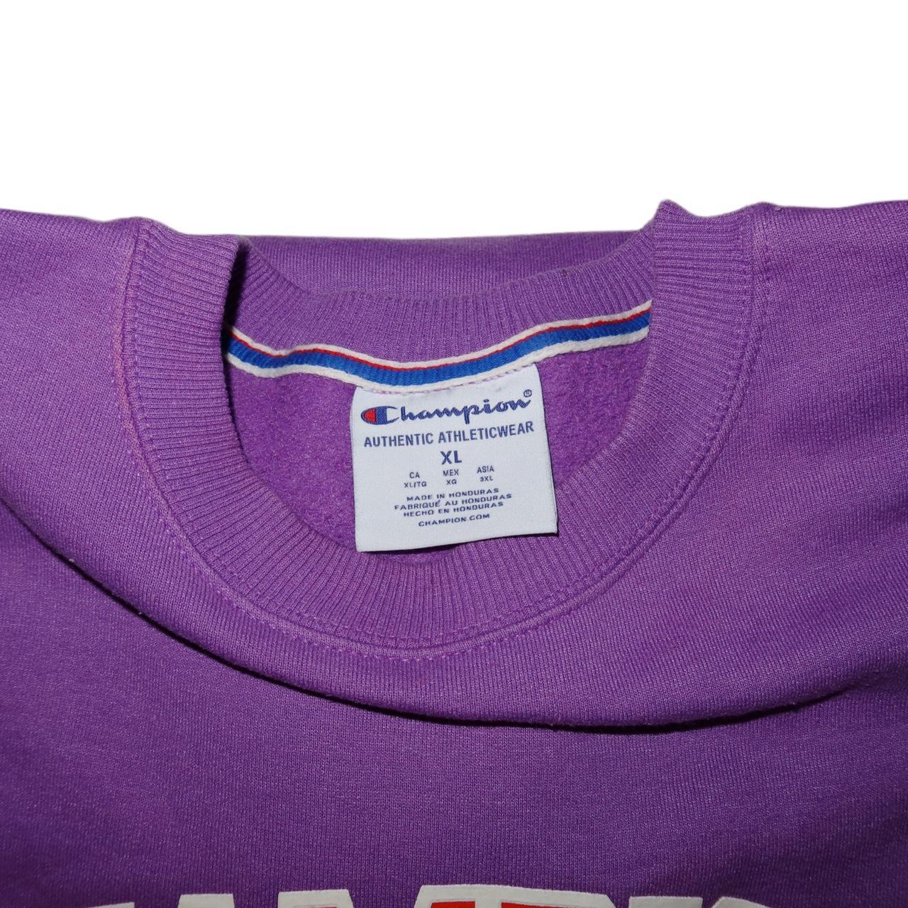 Champion Powerblend Crew Purple Women’s -XL