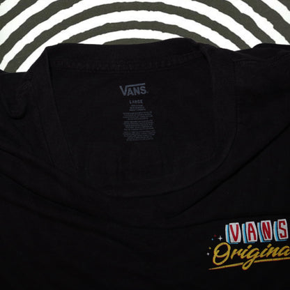 Vans Original Lucky Spare Black T-Shirt Men’s -Large