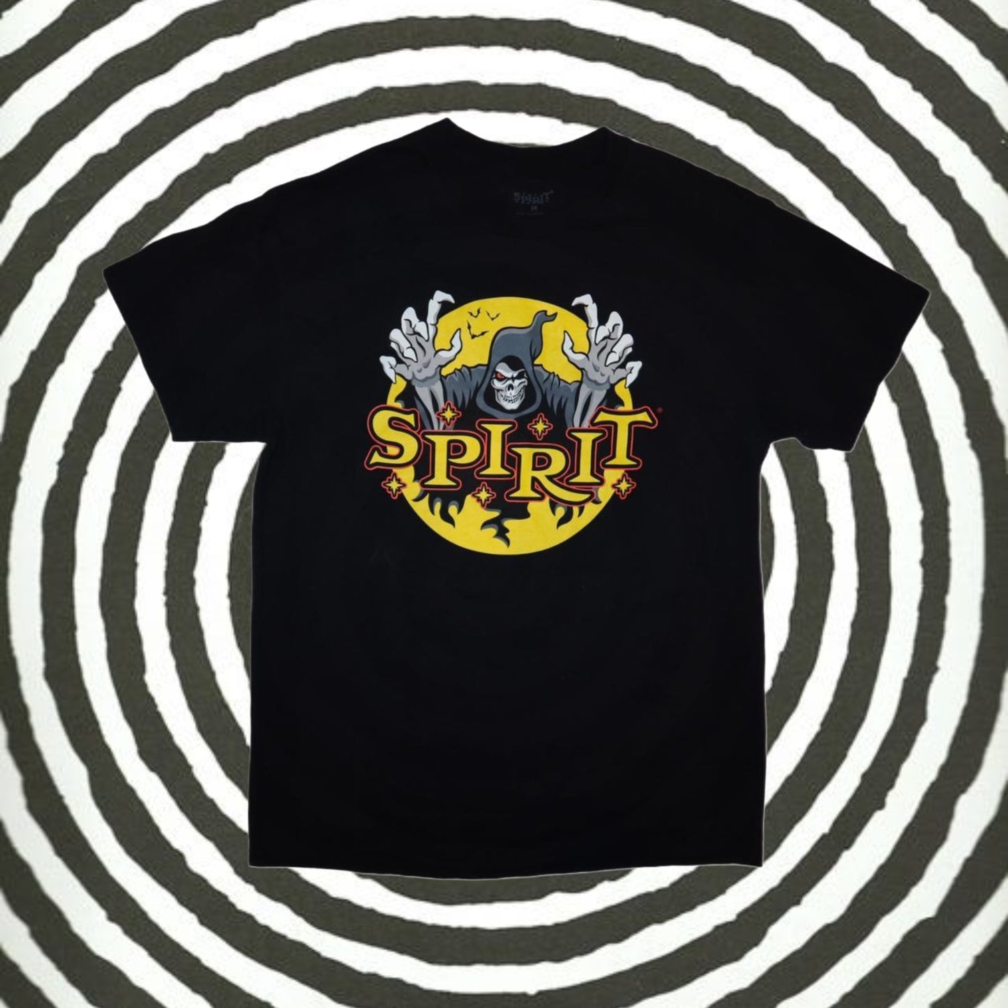 Spirit Halloween Black T-Shirt -Medium