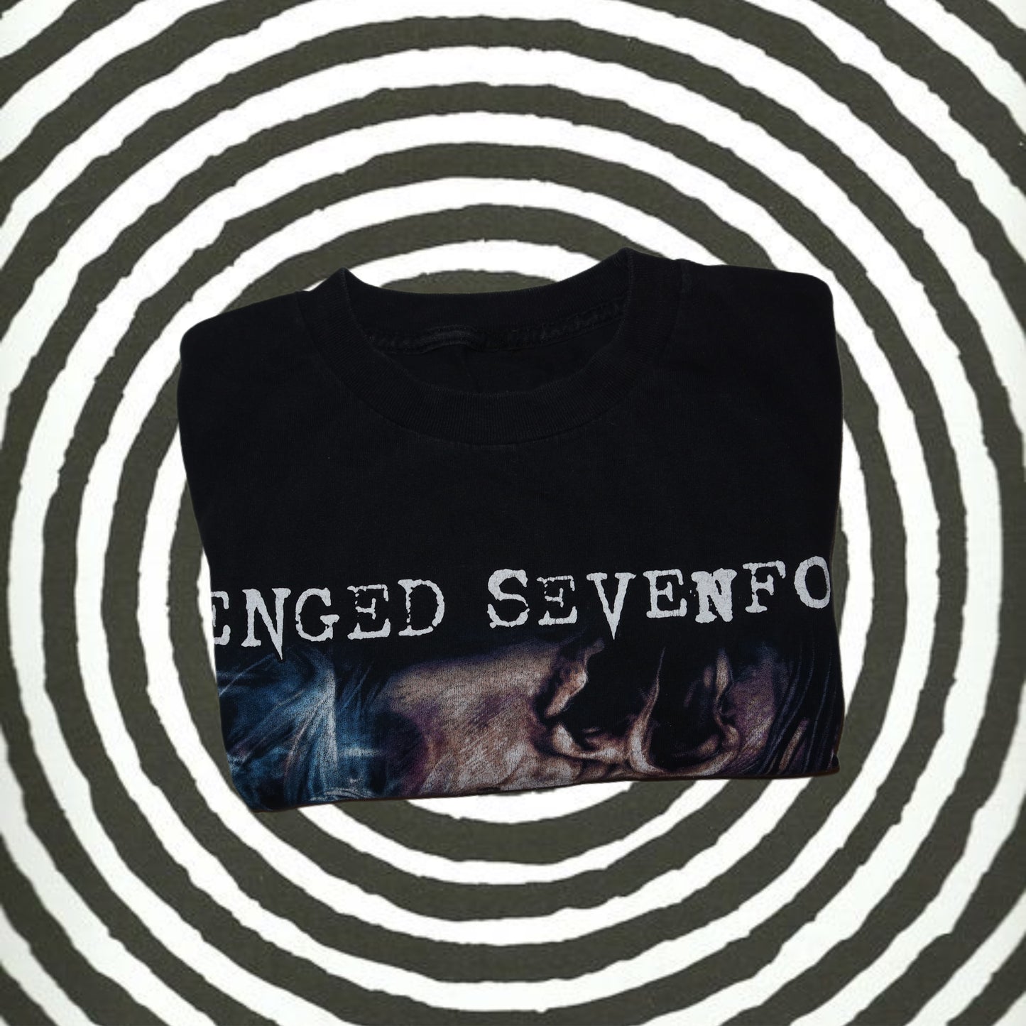 Vintage Avenged Sevenfold Nightmare Black T-Shirt -Medium