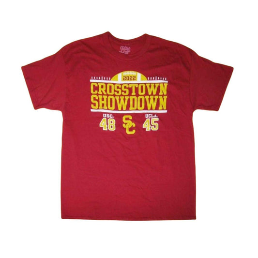 USC Wins 2022 Crosstown Showdown 48-45 UCLA T-Shirt Men's -Large