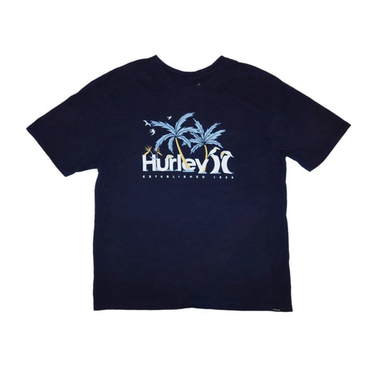 Hurley Established 1999 Navy T-Shirt Men’s -Large