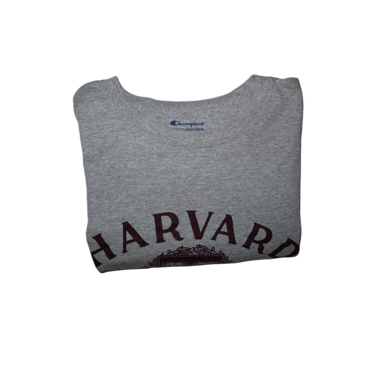 Harvard University Grey Champion T-Shirt Men's -Medium