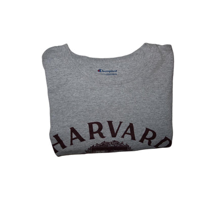 Harvard University Grey Champion T-Shirt Men's -Medium