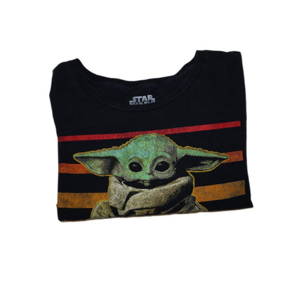 Baby Yoda (Wanted) Mandalorian Disney Star Wars T-Shirt Men’s -XL